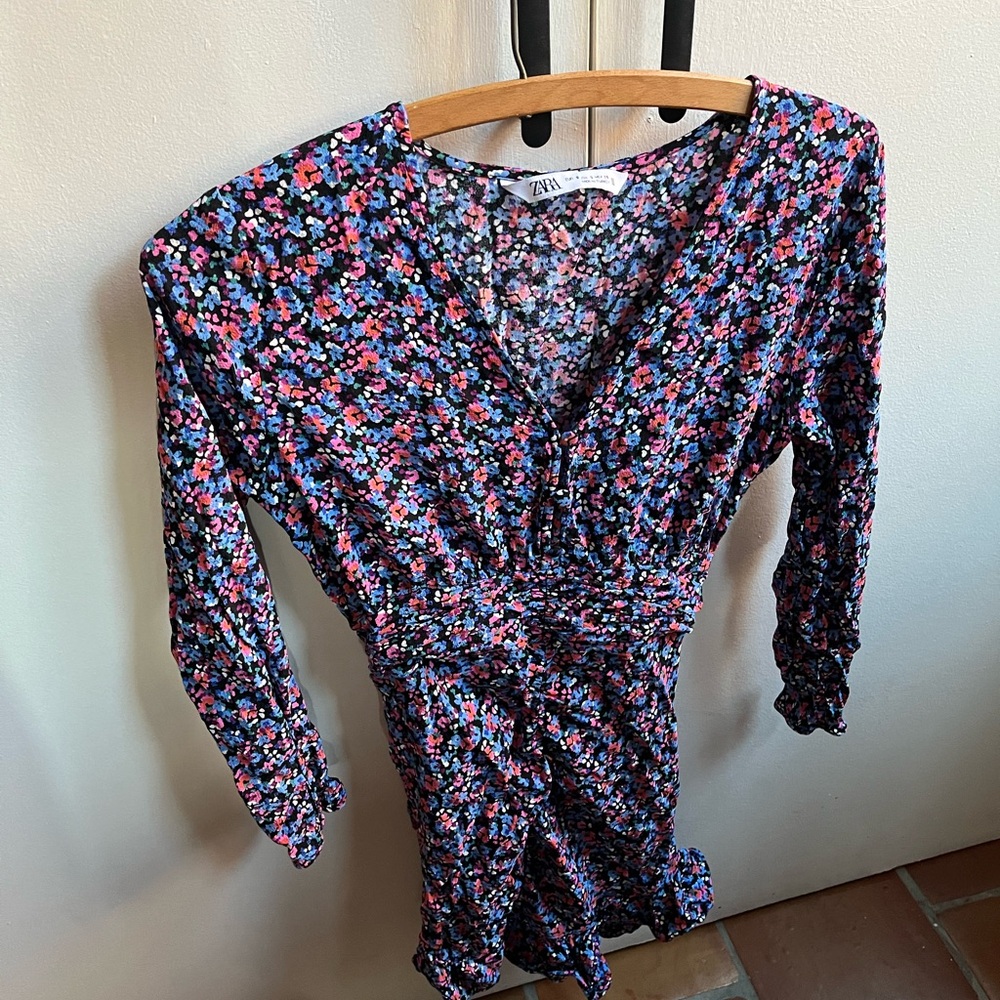 Zara floral dress S
